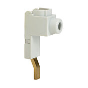 Наконечник проводки: 1 отверстие, только медь #10 AWG-1/0, для 2-фазных и 3-фазных сборных шин серии BBUL (PN# BBUL-TEP-35-3)