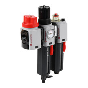 Комбинированный фильтр-регулятор-лубрикатор: диапазон 4–145 фунтов на кв. дюйм, ручной слив (PN# BL82-321A)