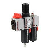 Комбинированный фильтр-регулятор-лубрикатор: диапазон 4–145 фунтов на кв. дюйм, автоматический слив (PN# BL84-301A)