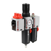 Комбинированный фильтр-регулятор-лубрикатор: диапазон 4–145 фунтов на кв. дюйм, автоматический слив (PN# BL84-601A)