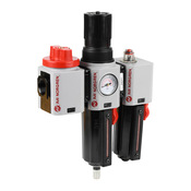 Комбинированный фильтр-регулятор-лубрикатор: диапазон 4–145 фунтов на кв. дюйм, автоматический слив (PN# BL84-651A)