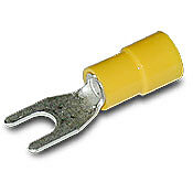 Вилочный терминал: 50 шт/уп, 12-10 AWG, желтый (PN# BM-00326)