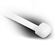 Кабельная стяжка: 100 шт/уп, длина 8 дюймов, натуральный цвет, нейлон 6,6 (PN# BM-B2036)