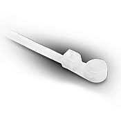 Кабельная стяжка: 100 шт/уп, длина 4 дюйма, натуральная, нейлон 6,6 (PN# BM-H1125)