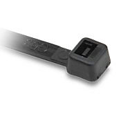 Кабельная стяжка: 100 шт/уп, длина 6 дюймов, черная, нейлон 6,6 (PN# BM-N1648)