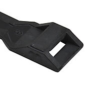 Кабельная стяжка: 100 шт/уп, длина 7 дюймов, черная, нейлон 12 (PN# BM-N1890)