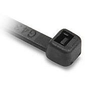 Кабельная стяжка: 100 шт/уп, длина 7 дюймов, черная, нейлон 6,6 (PN# BM-N1948)