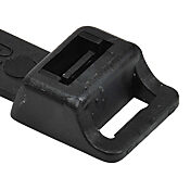 Кабельная стяжка: 100 шт/уп, длина 9 дюймов, черная, нейлон 6,6 (PN# BM-N2412)