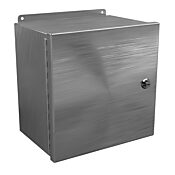 Корпус: 12 x 12 x 8 дюймов, настенное крепление, нержавеющая сталь 304 (PN# BN4121208CHQTSS)