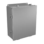 Корпус: 14 x 12 x 6 дюймов, настенное крепление, алюминий 5052-H32 (PN# BN4141206AL)