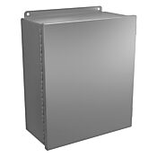 Корпус: 14 x 12 x 6 дюймов, настенное крепление, алюминий 5052-H32 (PN# BN4141206CHAL)