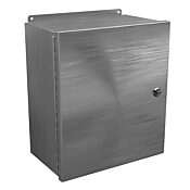 Корпус: 16 x 14 x 8 дюймов, настенное крепление, нержавеющая сталь 304 (PN# BN4161408CHQTSS)