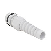 Кабельный ввод: 5 шт/уп, резьба 3/8 дюйма NPT, полиамид, IP68 (PN# BNSPAX-11-W)