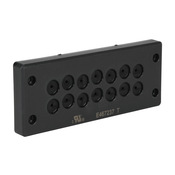 Каркас системы кабельных вводов: черный, (14) отверстий 5–11 мм (PN# BRM14-2)