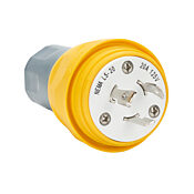 Водонепроницаемая запирающая заглушка: 20 А, 125 В переменного тока (PN# BRY26W47)