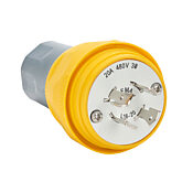 Водонепроницаемая запирающая заглушка: 20 А, 480 В переменного тока (PN# BRY26W76)