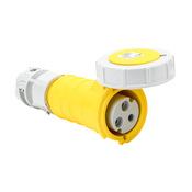 Водонепроницаемый штыревой и гильзовый разъем: 30 А, 125 В переменного тока (PN# BRY330C4W)
