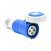 Водонепроницаемый штыревой и гильзовый разъем: 20 А, 250 В переменного тока (PN# BRY420C9W)