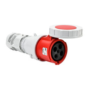 Водонепроницаемый штыревой и гильзовый разъем: 60 А, 480 В переменного тока (PN# BRY460C7W)