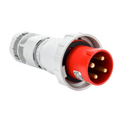 Водонепроницаемая вилка со штифтом и гильзой: 60 А, 480 В переменного тока (PN# BRY460P7W)