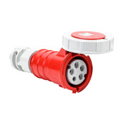 Водонепроницаемый штыревой и гильзовый разъем: 30 А, 277/480 В переменного тока (PN# BRY530C7W)