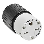 Промышленный прямой разъем для тяжелых условий эксплуатации: 15 А, 250 В переменного тока (PN# BRY5669NC)