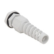 Кабельный ввод: 5 шт/уп, тип резьбы PG9, полиамид, IP68 (PN# BSSPX-12-W)