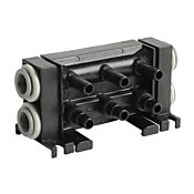 Modular Valve Manifold: (3) stations (PN# BVM-4325)