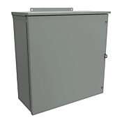 Корпус: 24 x 24 x 10 дюймов, настенное крепление, оцинкованная сталь (PN# C3R242410HCR)