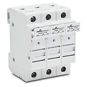 Держатель предохранителя класса Midget: индикаторный, 3-полюсный, 30 А, 600 В перем. тока, 4 шт./уп.