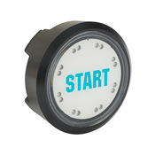 Емкостный кнопочный сенсорный переключатель: IP69K, динамический, светодиодная подсветка (PN# CHT3-456B-29-TGSR)