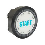 Емкостный кнопочный сенсорный переключатель: IP69K, статический, светодиодная подсветка (PN# CHT3-456B-29-TGSRS)