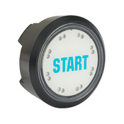 Емкостный кнопочный сенсорный переключатель: IP69K, динамический, светодиодная подсветка (PN# CHT3-456P-29-TGSR)