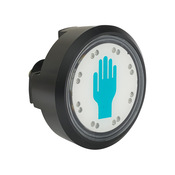 Емкостный кнопочный сенсорный переключатель: IP69K, динамический, светодиодная подсветка (PN# CHT3-456P-H-TGSR)