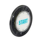 Емкостный кнопочный сенсорный переключатель: IP69K, динамический, светодиодная подсветка (PN# CHT4-25XP-29-TGSR)