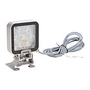 Светодиодный рабочий фонарь: 85 мм x 85 мм x 22,2 мм, рабочее напряжение 24 В постоянного тока, белый дневной свет (PN# CLN-24-CD-PT)