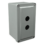 Корпус кнопки: 6 x 4 x 4 дюйма, настенное крепление, полиэстер, армированный стекловолокном (PN# CO2PB22)