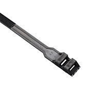 Кабельная стяжка: 100 шт/уп, длина 10,43 дюйма, черная, термопласт (PN# COL.3.321)