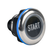 Caneo Series10 Гигиенический емкостной кнопочный сенсорный переключатель: IP69K, статический, светодиодная подсветка (PN# CS10HMSDT-B10-0315)