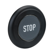 Стандартный емкостной кнопочный сенсорный переключатель Caneo Series41: IP69K, динамический, светодиодная подсветка (PN# CS41KDMBL-P12-0555)