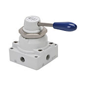 пневматический ручной клапан: 4-ходовой (4-ходовой) (PN# CVR-437D2-HL)