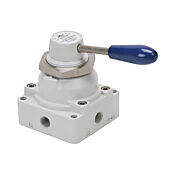 пневматический ручной клапан: 4-ходовой (4-ходовой) (PN# CVR-438D2-HL)