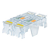 Крышка модульного блока предохранителей: индикация, для 600 В, 100 А, класс J (PN# CVRI-J-60100-M-2)