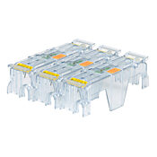 Крышка модульного блока предохранителей: индикация, для 600 В, 100 А, класс J (PN# CVRI-J-60100-M-3)