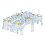 Крышка модульного блока предохранителей: индикация, для 600 В, 200 А, класс J (PN# CVRI-J-60200-M-2)