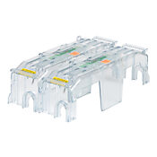 Крышка модульного блока предохранителей: индикация, для 250 В, 200 А, класс R (PN# CVRI-RH-25200-2)