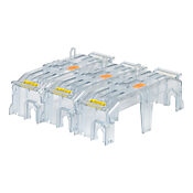 Крышка модульного блока предохранителей: для 600 В, 200 А, класс J (PN# CVR-J-60200-M-3)