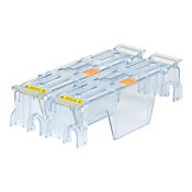 Крышка модульного блока предохранителей: для 250 В, 100 А, класс R (PN# CVR-RH-25100-2)