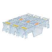 Крышка модульного блока предохранителей: для 250 В, 100 А, класс R (PN# CVR-RH-25100-3)