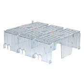 Крышка модульного блока предохранителей: для 250 В, 600 А, класс R (PN# CVR-RH-25600-3)